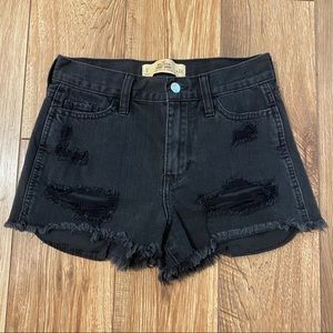 Hollister High Rise Denim Shorts